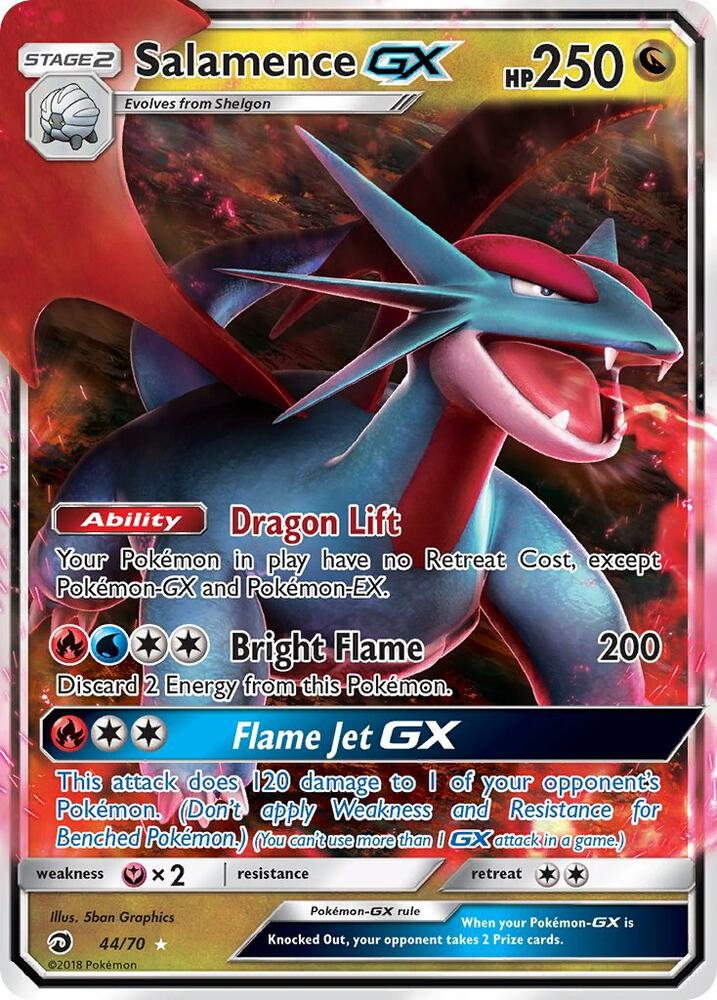 Salamence GX from Dragon Majesty