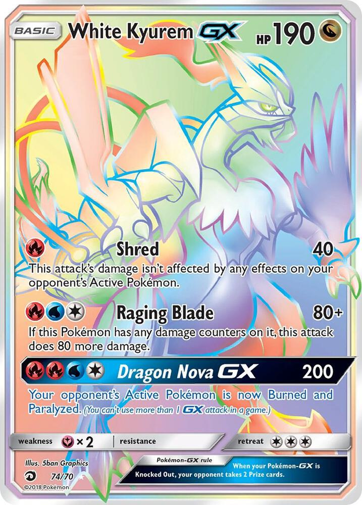 Kyurem Bianco GX from Trionfo Dei Draghi