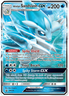 Alolan Sandslash GX