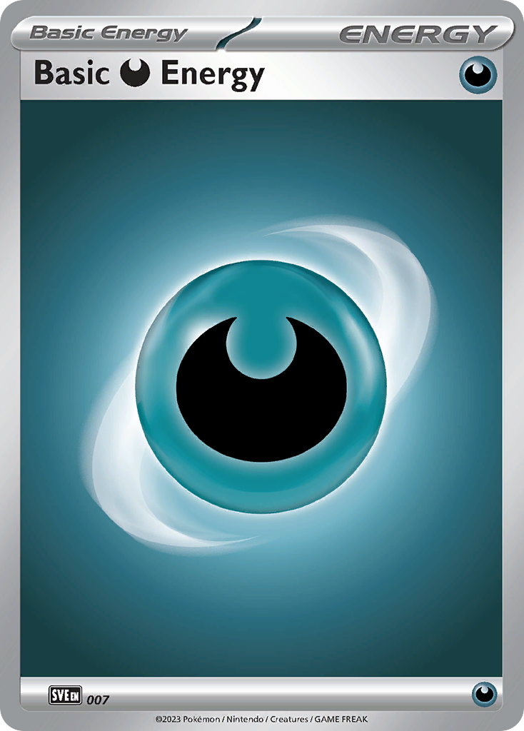 Darkness Energy — Common card from Scarlet & Violet Energy