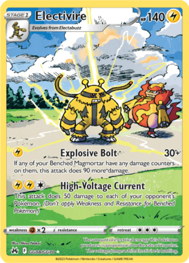 Electivire from Realeza Absoluta Galeria de Galar