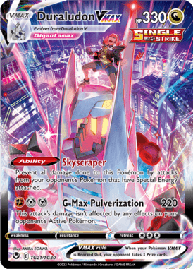 Duraludon VMAX — Holo Rare VMAX card from Silver Tempest Trainer Gallery
