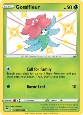 Gossifleur from Shining Fates Shiny Vault