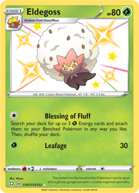 Eldegoss from Shining Fates Shiny Vault