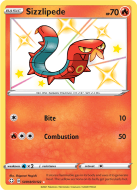 Sizzlipede from Destinos Brilhantes Cofre Brilhante