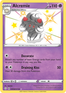 Alcremie from Shining Fates Shiny Vault