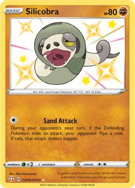 Silicobra from Shining Fates Shiny Vault