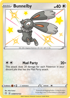 Bunnelby from Destinos Brilhantes Cofre Brilhante