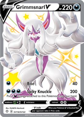 Grimmsnarl V from Shining Fates Shiny Vault
