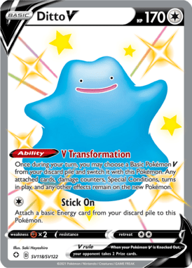 Ditto V from Destinos Brilhantes Cofre Brilhante