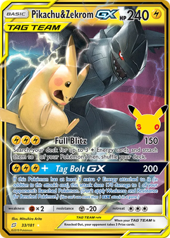 Pikachu & Zekrom GX