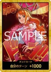 DON!! Card [Nami Gold]