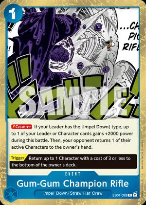 Gum-Gum Champion Rifle