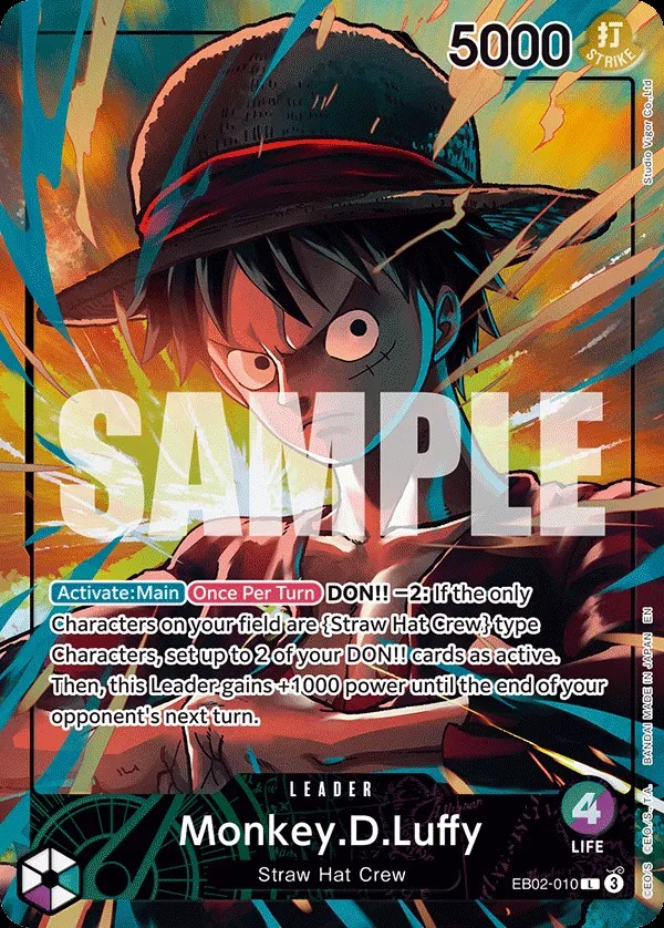 Monkey.D.Luffy · EB02-010-v3 · Misc. Promos