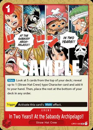 In Two Years!! At the Sabaody Archipelago!!