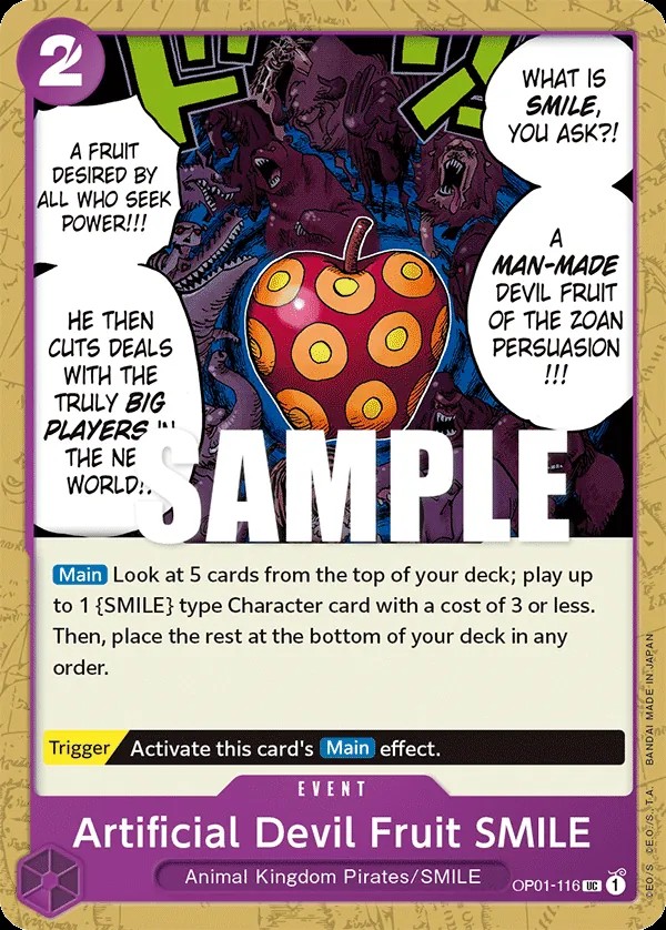 Artificial Devil Fruit SMILE