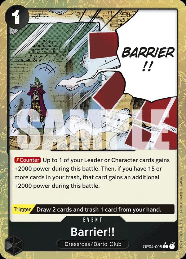 Barrier!!