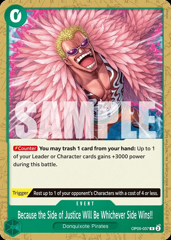 Because the Side of Justice Will Be Whichever Side Wins!!