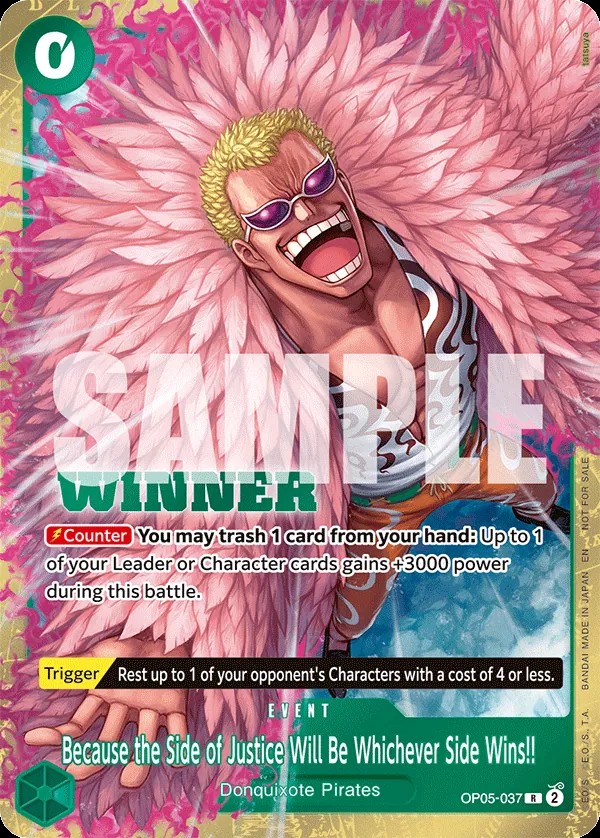 Because the Side of Justice Will Be Whichever Side Wins!!