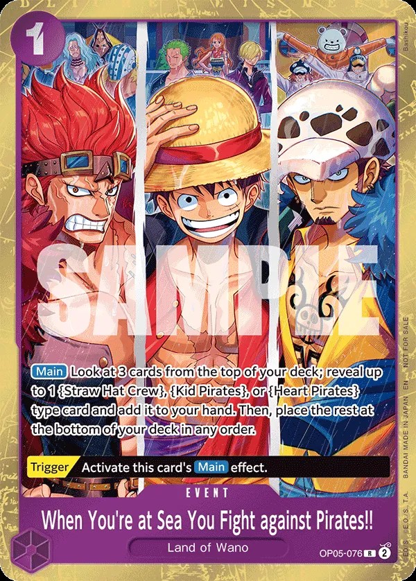 When You're at Sea You Fight against Pirates!!