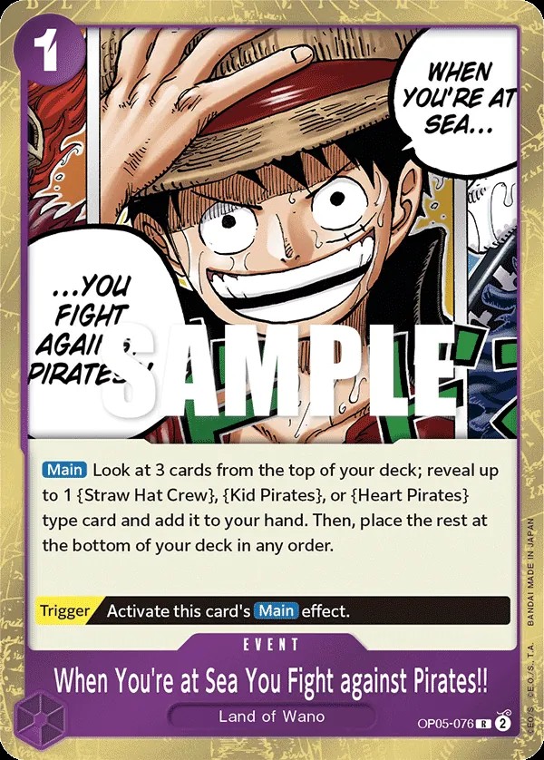 When You're at Sea You Fight against Pirates!!