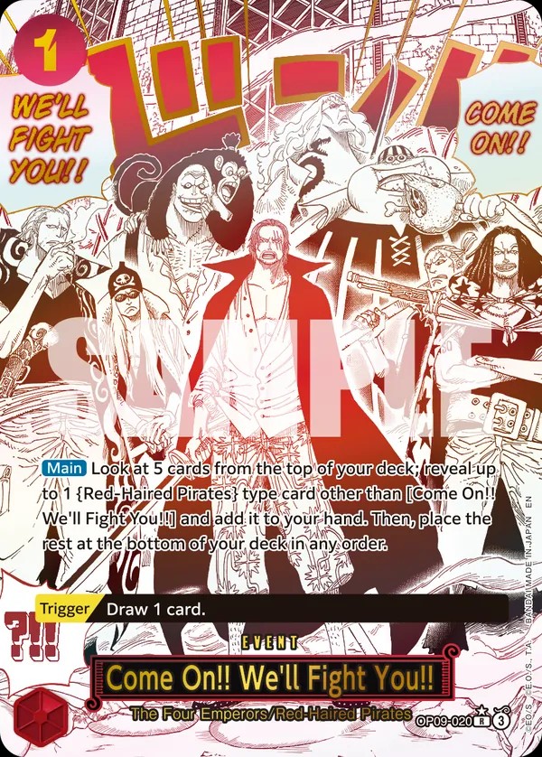 Come On!! We'll Fight You!!