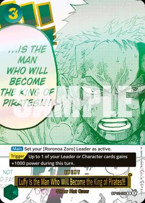 Luffy Is the Man Who Will Become the King of Pirates!!!