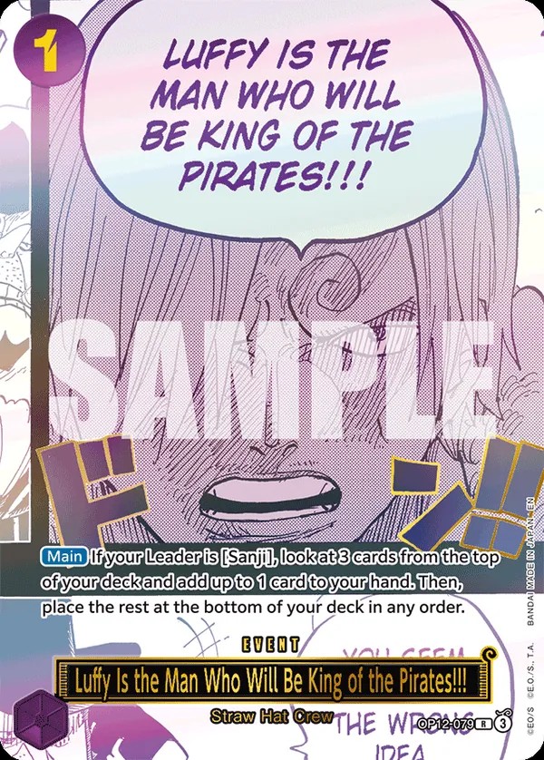 Luffy Is the Man Who Will Be King of the Pirates!!!
