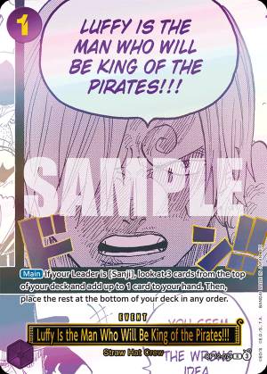 Luffy Is the Man Who Will Be King of the Pirates!!!