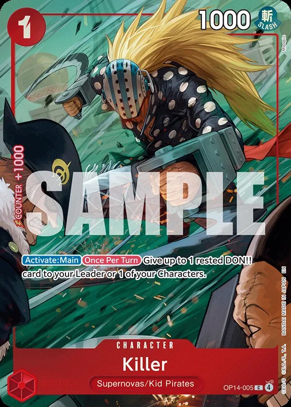 Killer · OP14-005-v1 · Misc. Promos