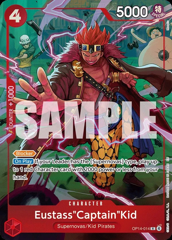 Eustass"Captain"Kid · OP14-014-v2 · Misc. Promos