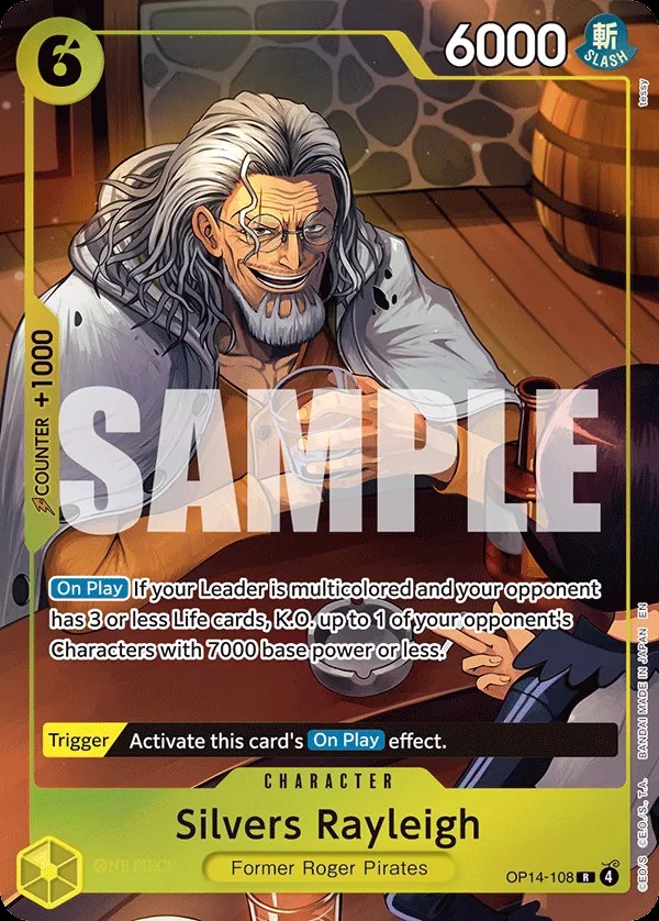 Silvers Rayleigh · OP14-108-v2 · Misc. Promos