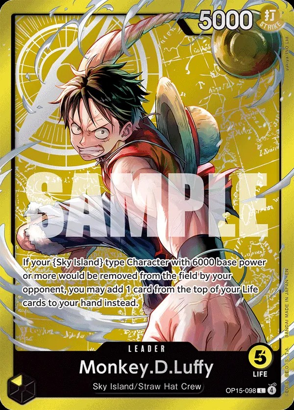 Monkey.D.Luffy · OP15-098-v2 · Misc. Promos