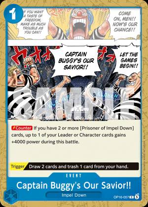 Captain Buggy's Our Savior!!