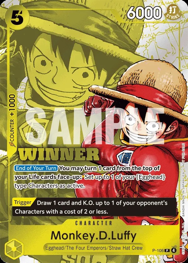 Monkey.D.Luffy (P-106-v2)
