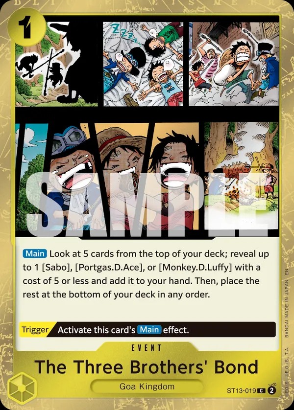 The Three Brothers' Bond