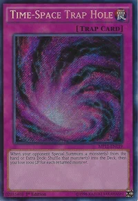 Time-Space Trap Hole