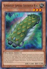 Superheavy Samurai Soulshield Wall