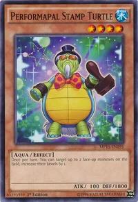 Performapal Stamp Turtle