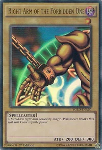 Right Arm of the Forbidden One