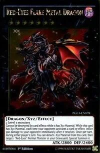 Red-Eyes Flare Metal Dragon