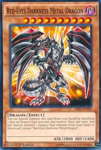 Red-Eyes Darkness Metal Dragon