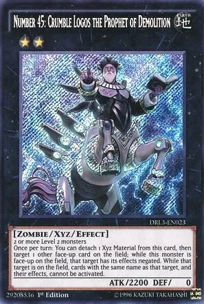 Number 45: Crumble Logos the Prophet of Demolition