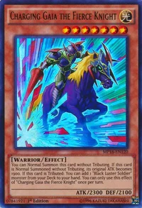 Charging Gaia the Fierce Knight