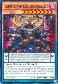 D/D/D Oblivion King Abyss Ragnarok