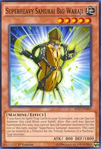 Superheavy Samurai Big Waraji (Starfoil)