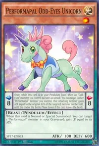 Performapal Odd-Eyes Unicorn (Starfoil)