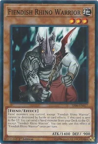 Fiendish Rhino Warrior