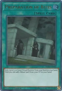 Preparation of Rites