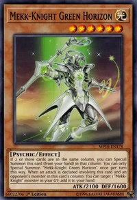 Mekk-Knight Green Horizon